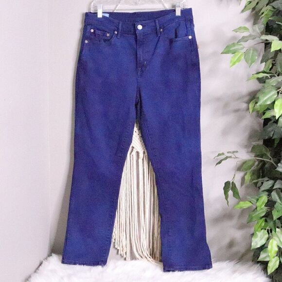 GAP | Vintage Slim Mid Rise Jeans 12/31 Dark Wash - Picture 1 of 7